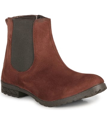 Saheb - Brown Women's Ankle Length Boots