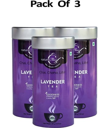 nature Chai Lavender Tea Loose Leaf 50 gm Pack of 3