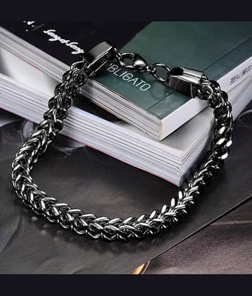 Thrillz Black Bracelet ( Pack of 1 )