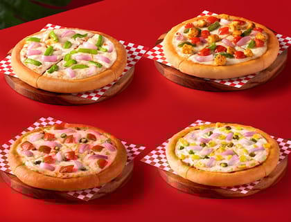 Create Your Flavour Fun Combo - Box Of 4 - Veg Create Your Flavour Fun Combo - Box Of 4 - Veg