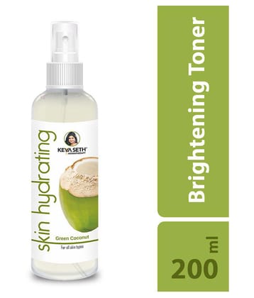 Keya Seth Aromatherapy Skin Hydrating Green Coconut Skin Tonic 200 mL Pack of 2