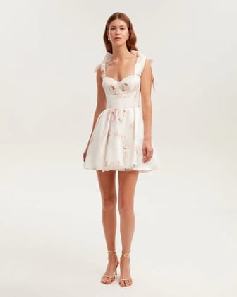 Peony Mini Dress-XXS