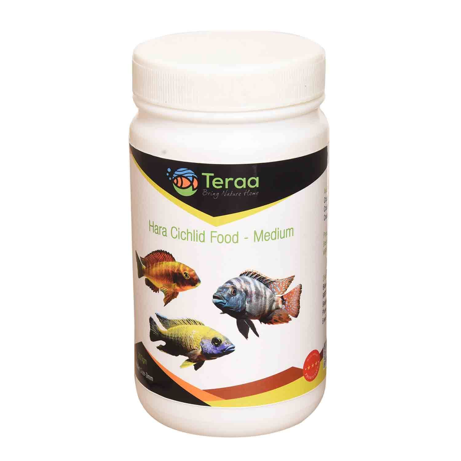 Teraa Hara Cichlid Food (Medium), 200 gm