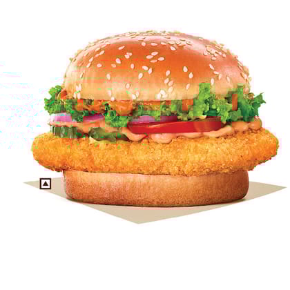 Smokey Crunchy Chicken Whopper Deluxe.