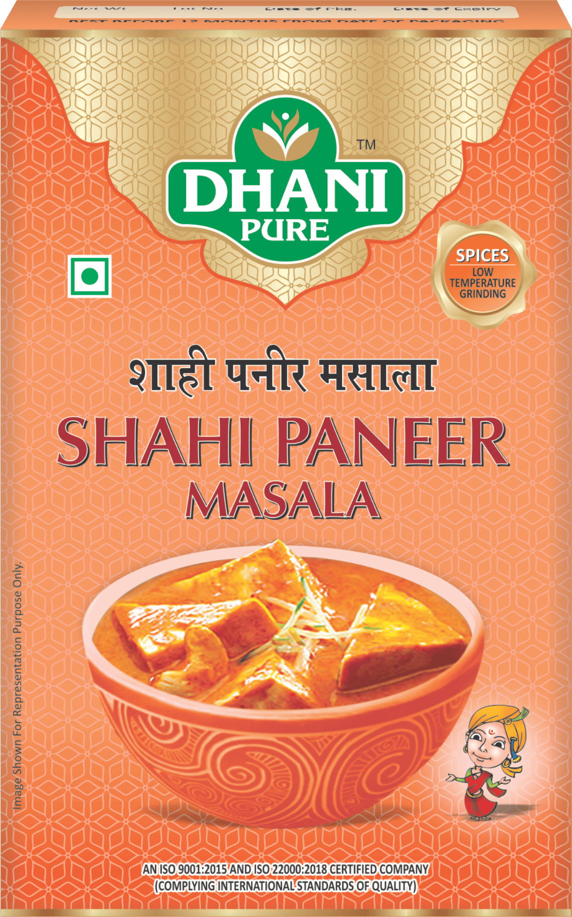 Dhani Pure Shahi Paneer Masala Box, 100g
