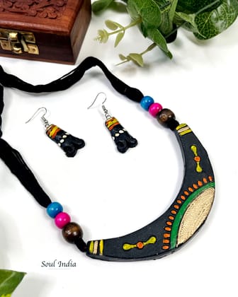 Handmade Terracotta Jewellery Set