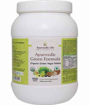 Ayurvedic Life Green Formula Tablet 900 No.S Pack of 1