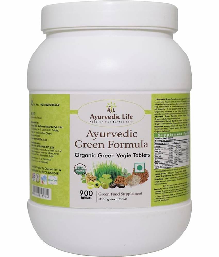 Ayurvedic Life Green Formula Tablet 900 No.S Pack of 1