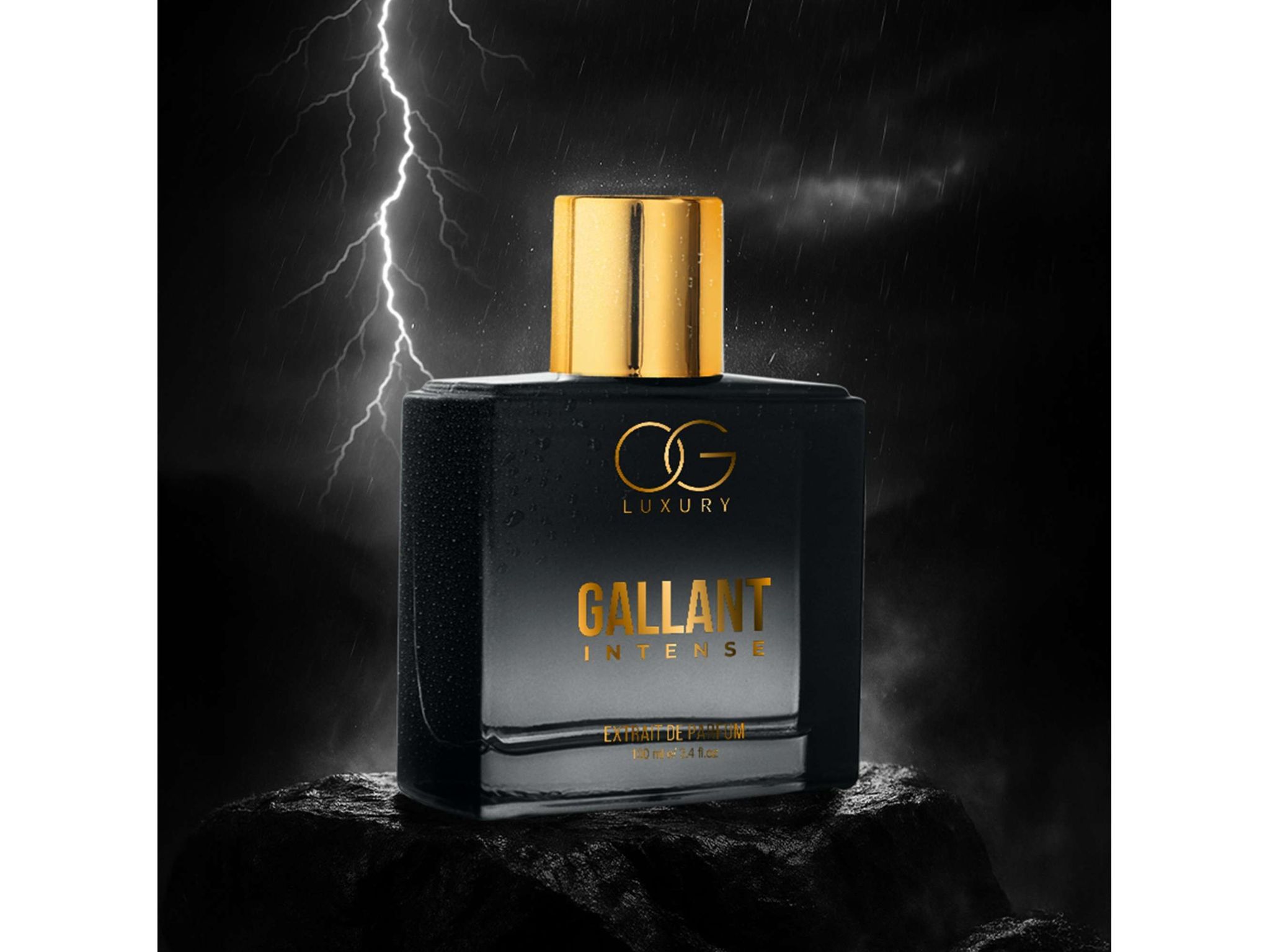 OG Luxury India's Strongest Gallant Intense Extrait De Parfum for men, Premium & Long-Lasting Scent, luxury perfume for Special Occasions & Gifting - 100ML