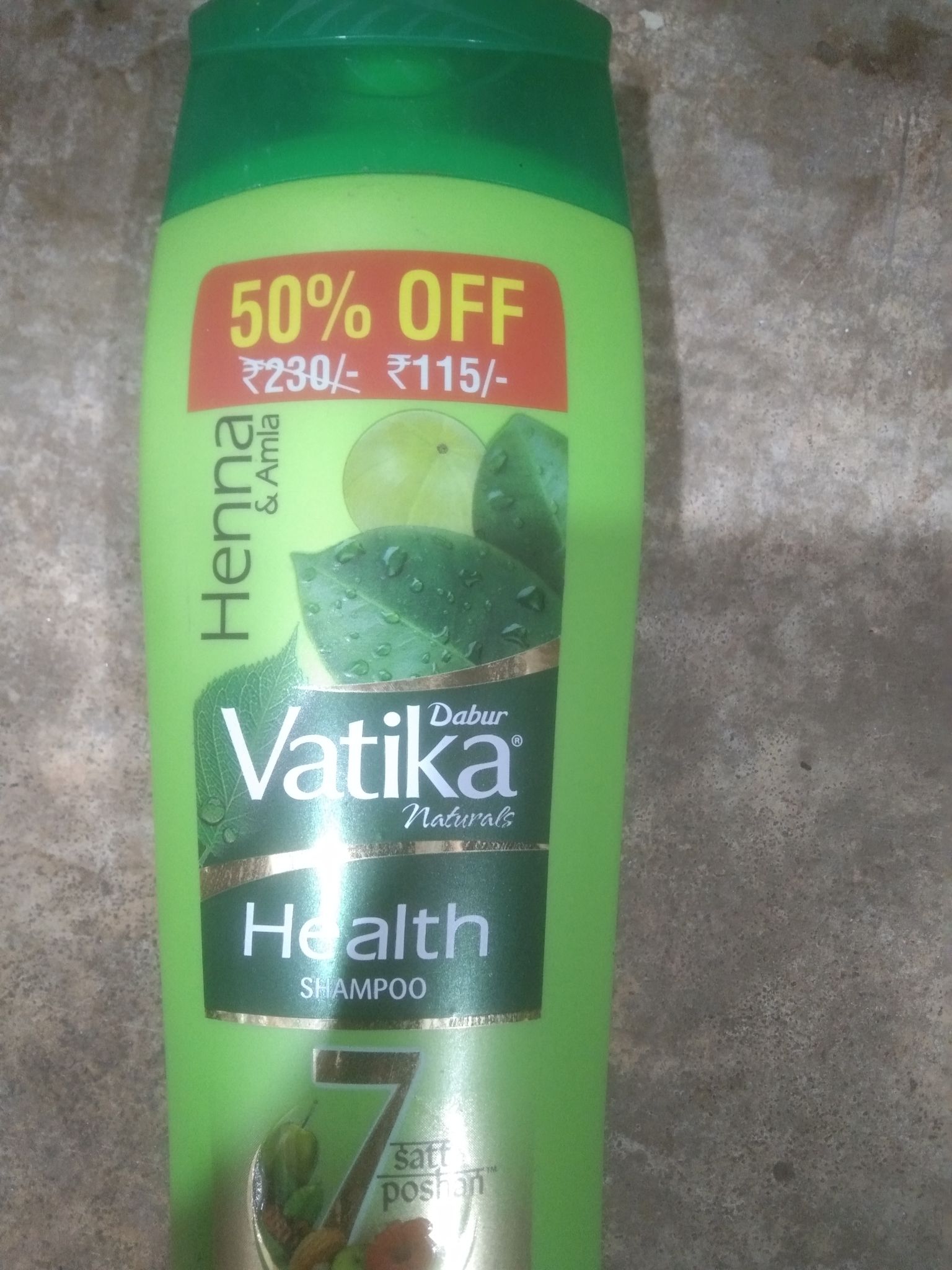 Dabur vatika heena & amla shampoo
