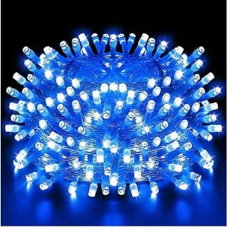 DAYBETTER Blue 15M Decorative Ladi, Rice, String Led Light Pixel ( Pack of 1 )