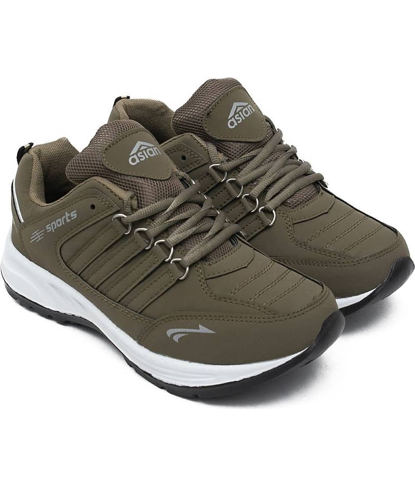 ASIAN Khaki Men's Sports Running Shoes