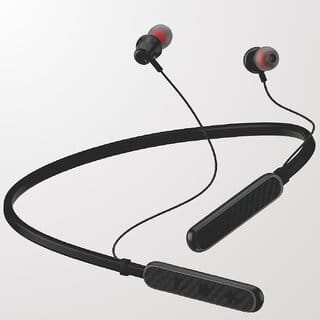 TecSox Spark 711 Bluetooth Neckband | 30 Hours Play TIme | HD Mic & High Bass | 13mm Driver