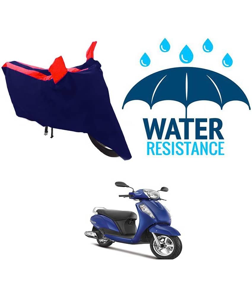 RONISH Bike Body Cover for Suzuki Access 125 ( Pack of 1 ) , Red