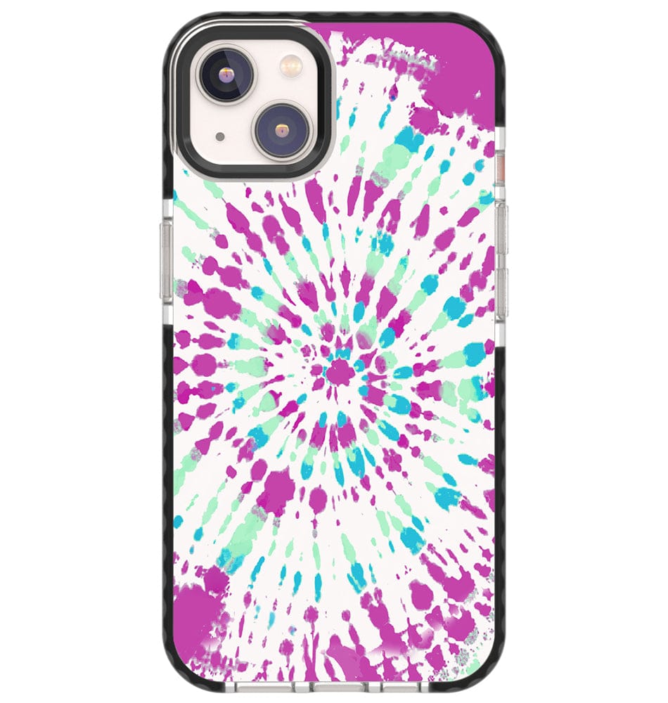 Swirls - Mauve-iPhone 16 Pro Max / Black