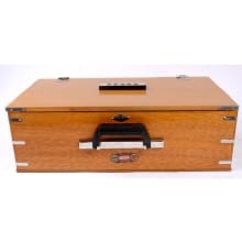 BINA Double Reeds 6 Stopper 3 Octaves Triple Bellow 39 Keys Harmonium with Bag