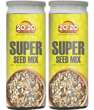 20-20 Dry Fruits Seed Mix 200 Grams Each Pack of 2