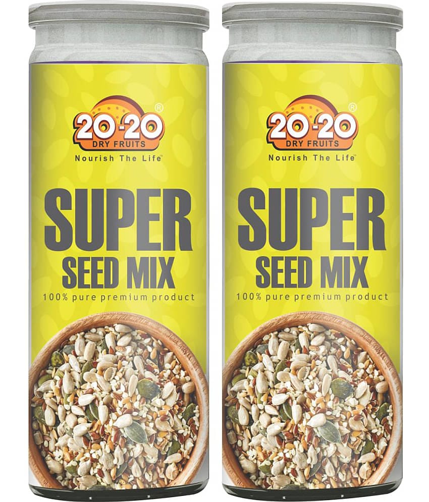 20-20 Dry Fruits Seed Mix 200 Grams Each Pack of 2