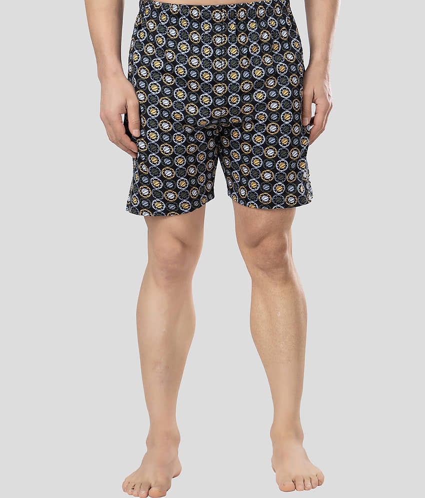 Zeffit - Grey Cotton Men's Shorts ( Pack of 1 )