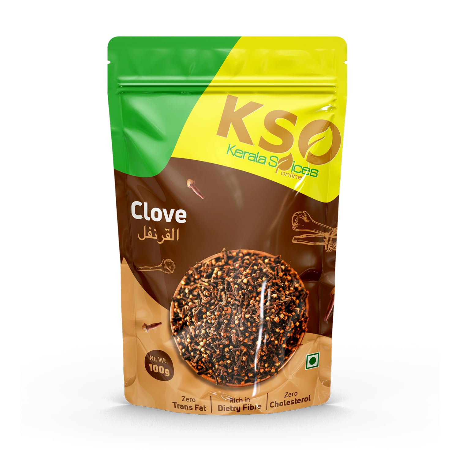 Keralaspicesonline Natural Cloves 100g Clove Whole Spices no Artificial Colors or Preservatives Free Laung