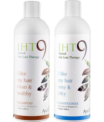 Lass Naturals - Standard Shampoo & Conditioner 200ml (Pack of 2)