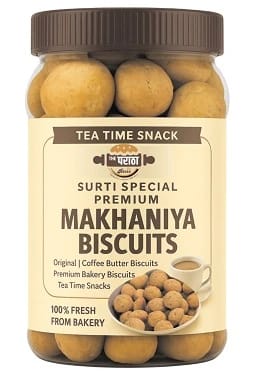 THE PARATHA - Surti Special Premium Makhaniya Biscuits  Original Butter Coffee 500 G