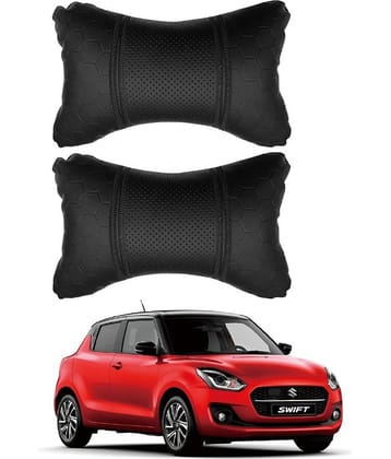 RONISH Neck Cushions Set of 2 Black