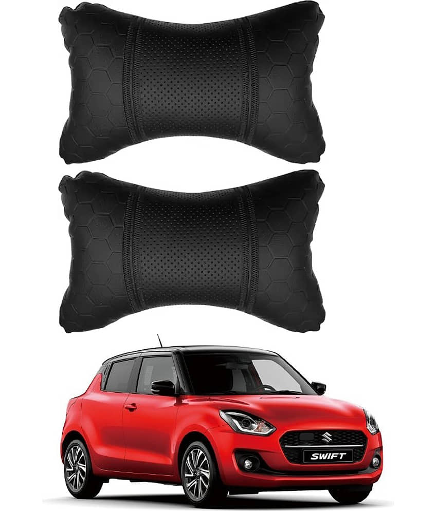 RONISH Neck Cushions Set of 2 Black