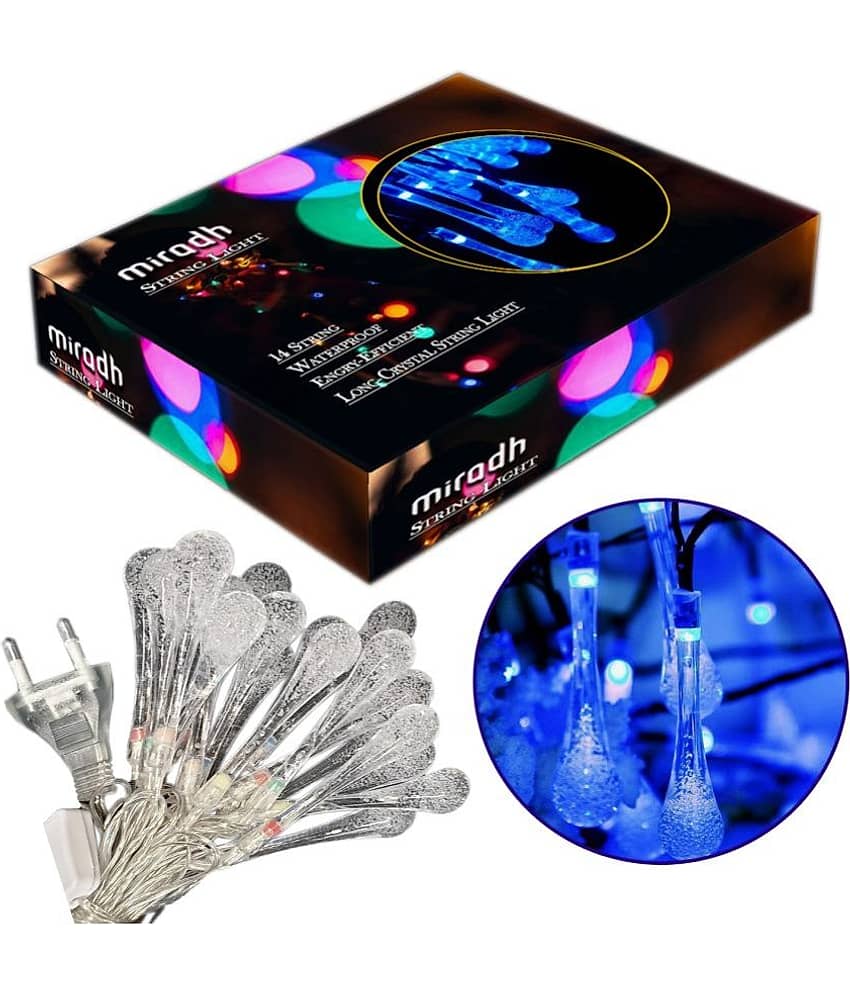 MIRADH - Blue 3Mtr String Light ( Pack of 1 )