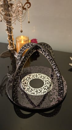 Black Imperial: Criss Cross Platter