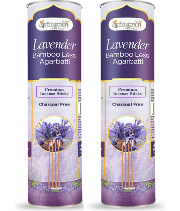 Vringra Incense Stick Lavender 100 gm ( Pack of 2 )