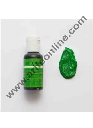 Chefmaster Liqua-Gel Leaf Green .70 oz Food Color (20g)