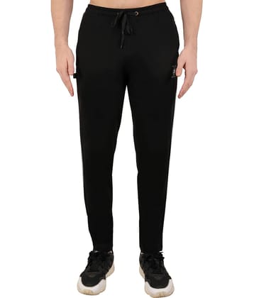 Mountain colours Black Cotton Men's Trackpants ( Pack of 1 )