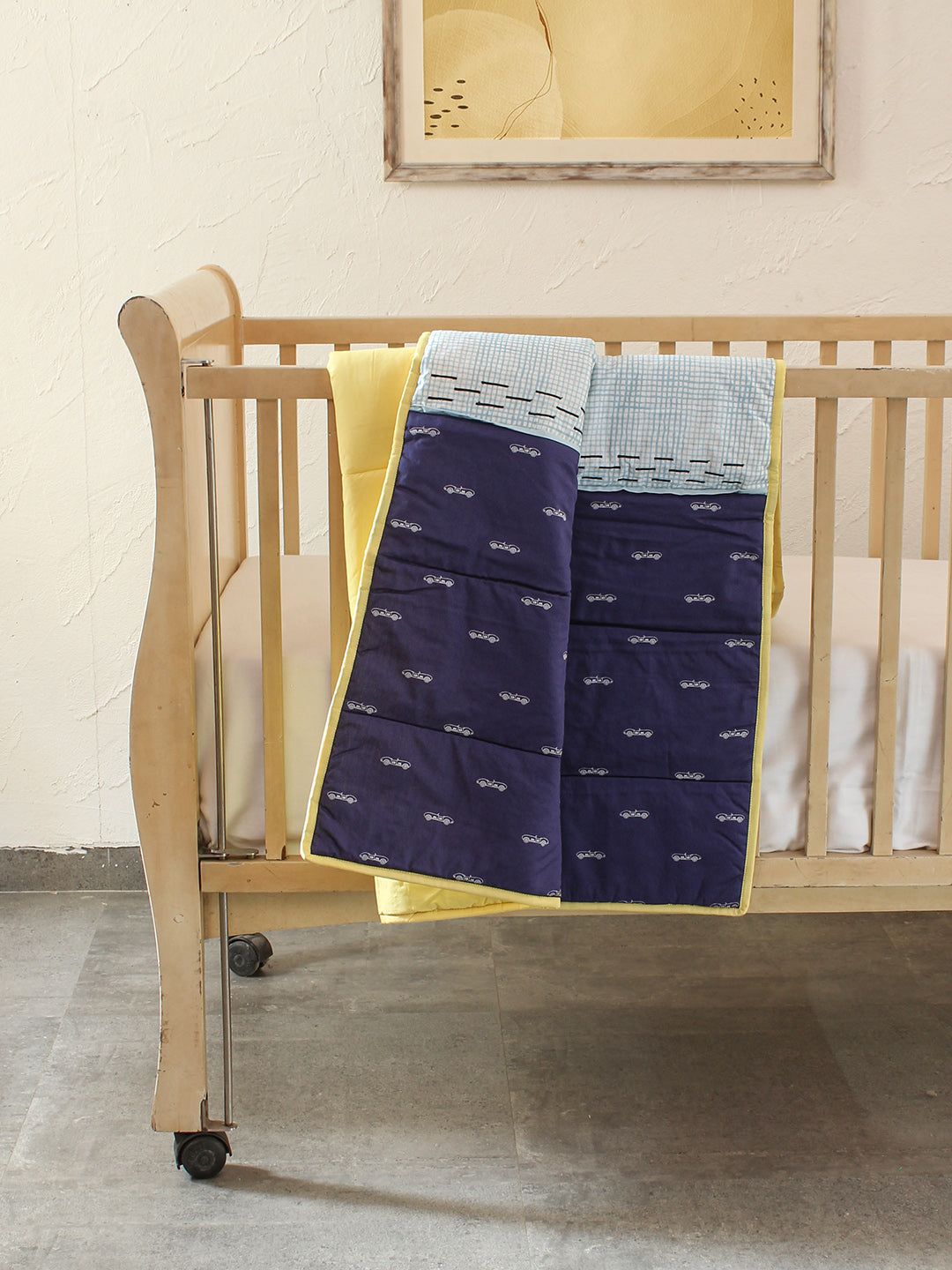 Lets Go Quilt (Navy)