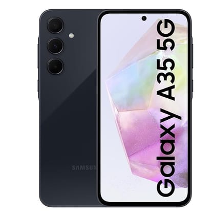 Samsung Galaxy A35 5G (Awesome Navy, 8GB RAM, 128GB Storage) with Other Offers