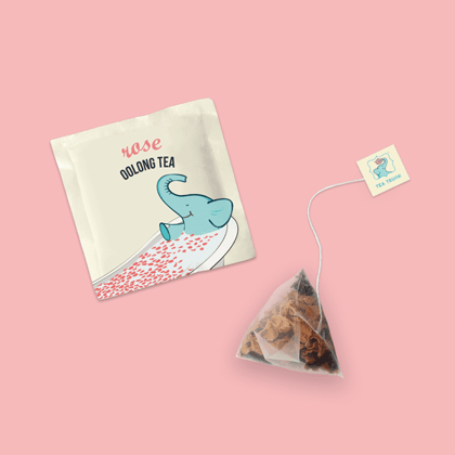 Rose Oolong Tea - Tea Bags-30 Tea Bags / Tin Box