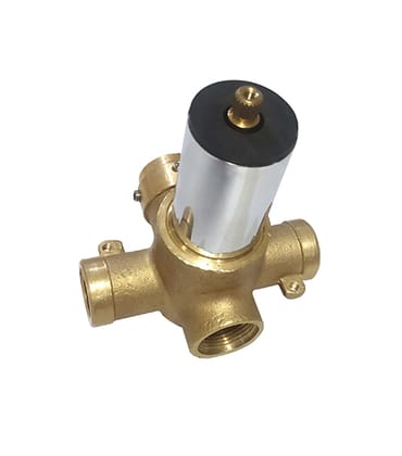 Two Way Wall Mixer (Concealed) with Divertor for Overhead Shower & Spout