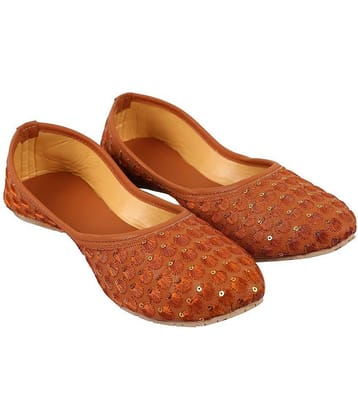 Apratim - Brown Women's Juttis
