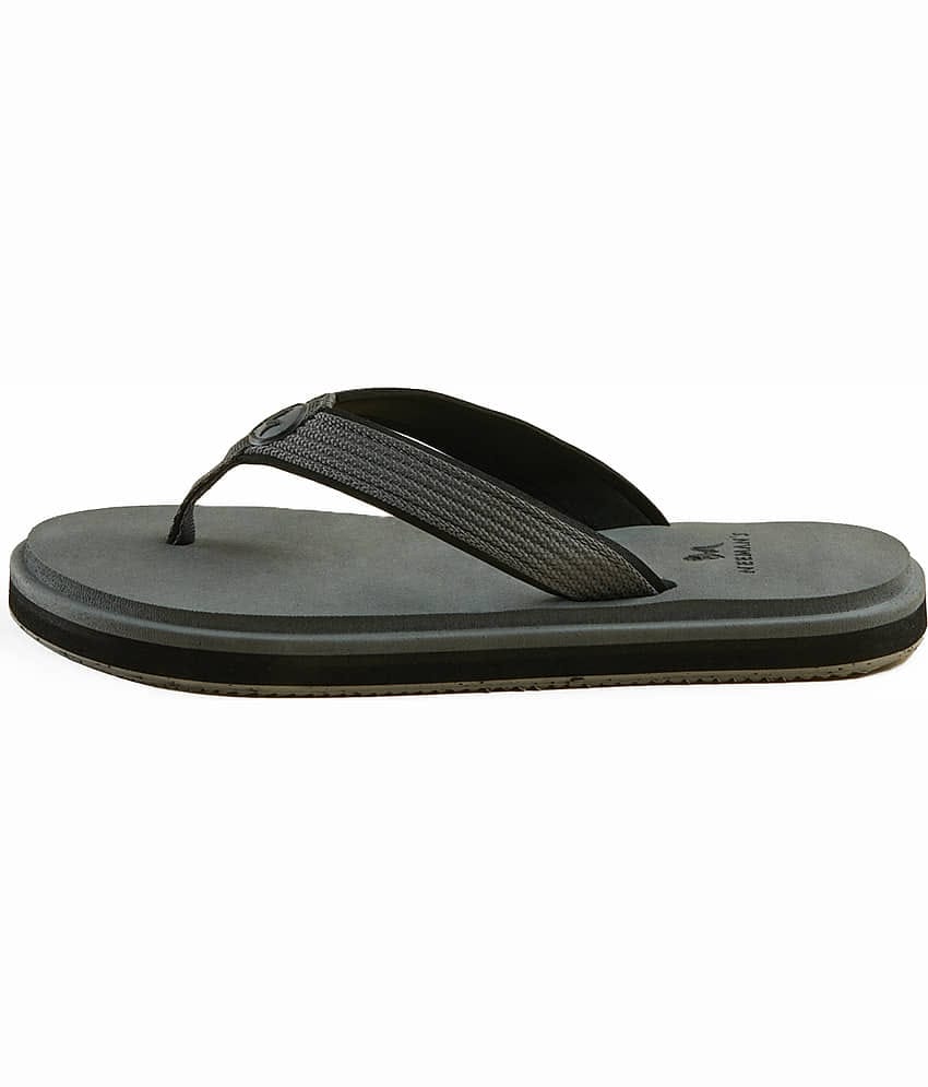 Neemans Grey Men's Thong Flip Flop