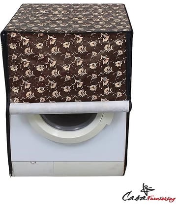 CASA FURNISHING Front Load Washing Machine Cover Compatiable For 7 kg - MULTICOLOR