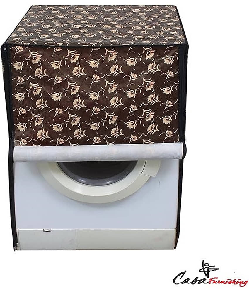 CASA FURNISHING Front Load Washing Machine Cover Compatiable For 7 kg - MULTICOLOR