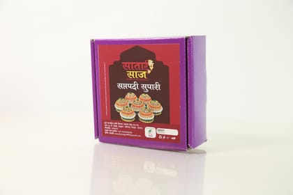 Saptapadi Supari (Decorated Wedding Betel Nuts) 1 Set Each