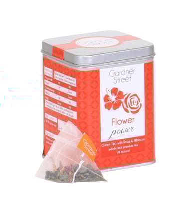 Gardner Street Tea - Flower Power - 20 Silken Sachets
