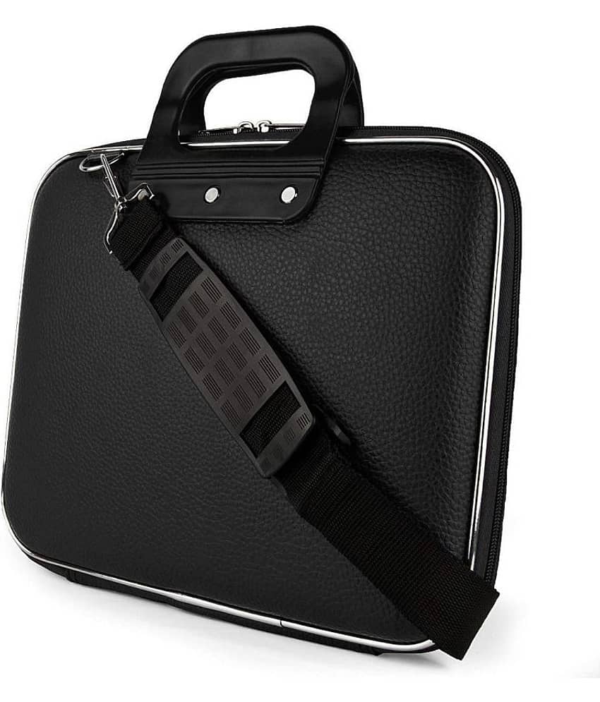 Creator shop - Black Leather Briefcase