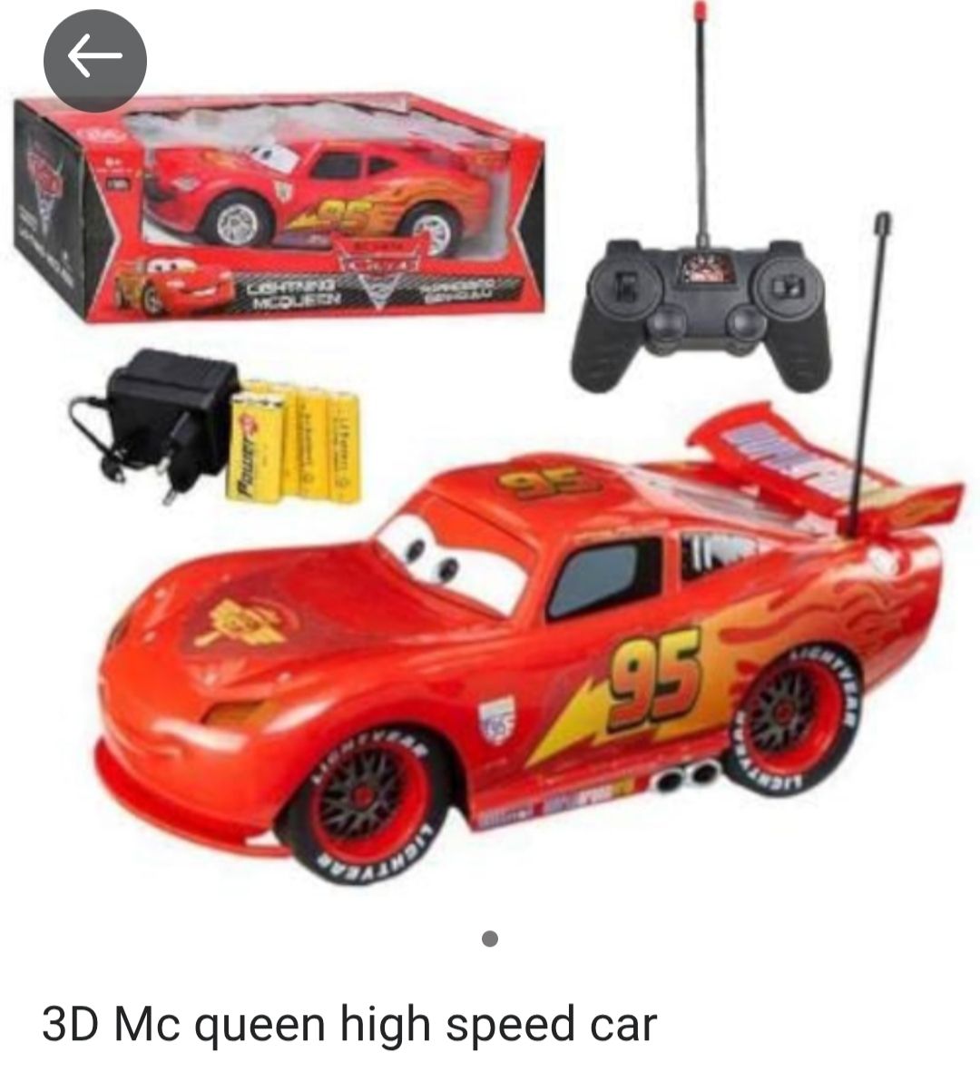 3d MC Queen High Speed Car