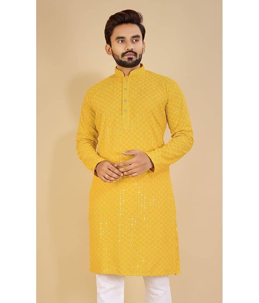 Balaji's - Purple Cotton Men's Regular Kurta ( Pack of 1 )