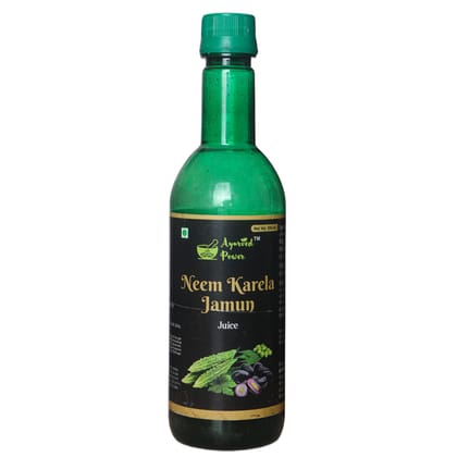 Neem krela jamun juice