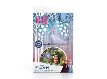 Bubble Magic FanBubs Elsa Theme For Kids 3 Years and Above