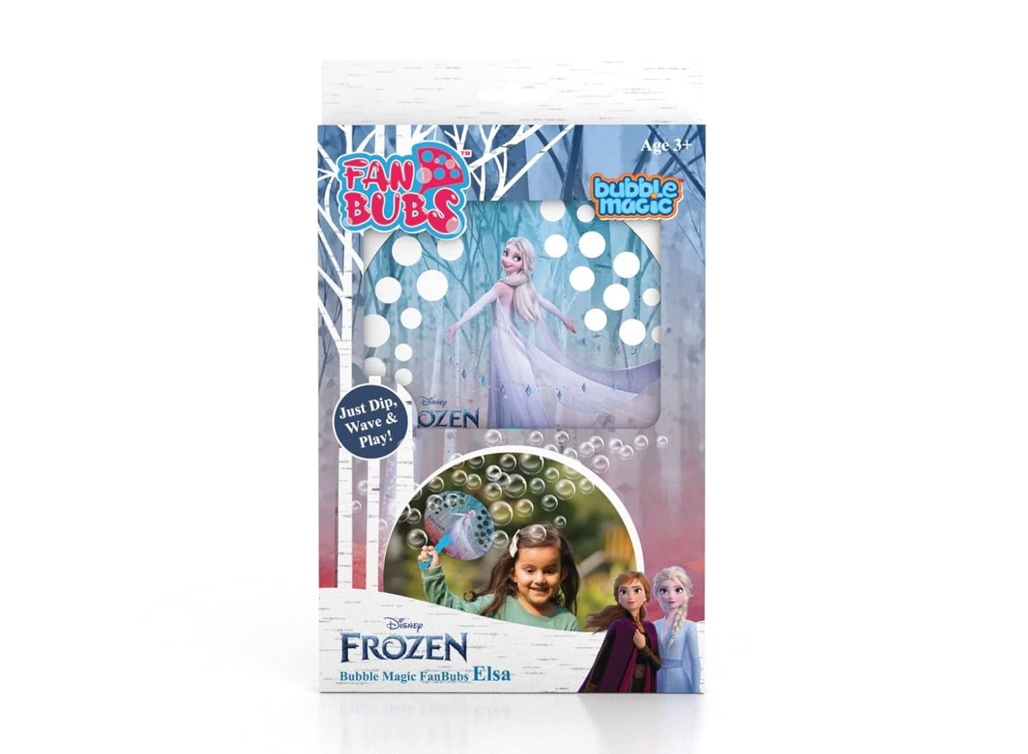 Bubble Magic FanBubs Elsa Theme For Kids 3 Years and Above