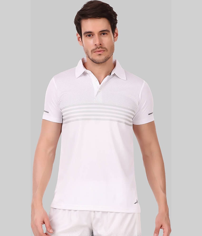 Vector X - Navy Polyester Regular Fit Men's Sports Polo T-Shirt ( Pack of 1 )